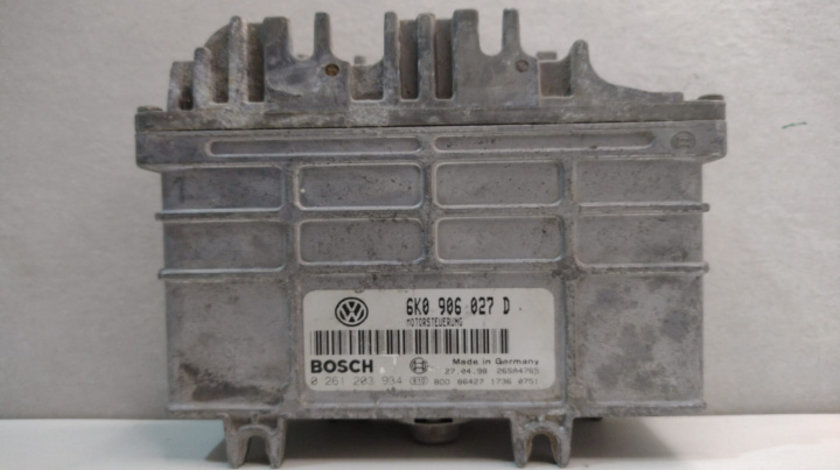 ECU Calculator Motor, Cod 0 261 203 933/934, 6K0906027D Bosch Seat Ibiza 2 [1993 - 1999]