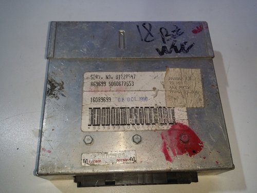 ECU CALCULATOR MOTOR COD 01228547, 16089699