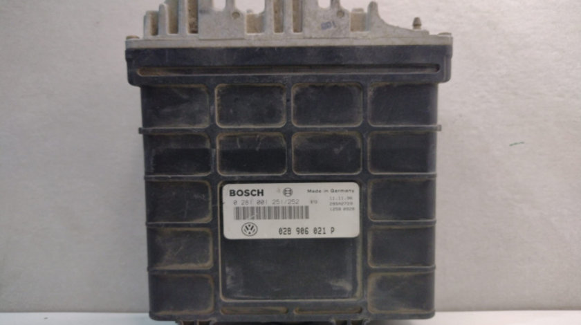 ECU Calculator Motor, Cod 028 906 021 P, 0281001251/252 Bosch Ford Galaxy [1995 - 2000]