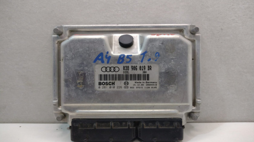 ECU Calculator Motor, Cod 0281010226 038906019BR Bosch Audi A4 B5 [1994 - 1999]