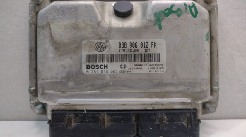 ECU Calculator Motor, Cod 038906012FK Bosch Seat Toledo 2 [1999 - 2006]