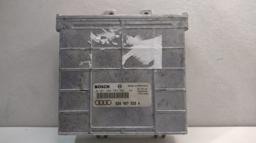 ECU Calculator Motor, Cod 8D0907558A, 0261204503/504 Bosch 8D0907558A Audi A4 B5 [facelift] [2000 - 2001] Sedan 1.6 MT (101 hp)