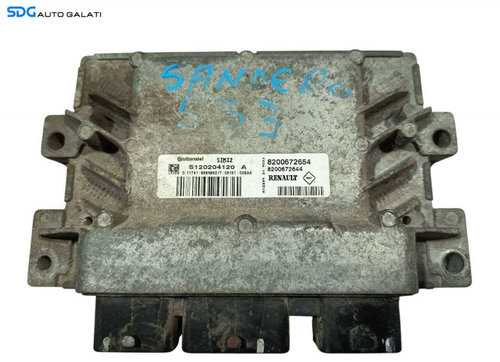 ECU Calculator Motor Continental Dacia Sandero 2008 - 2012 Cod 8200672654 [L6695] [L6696]