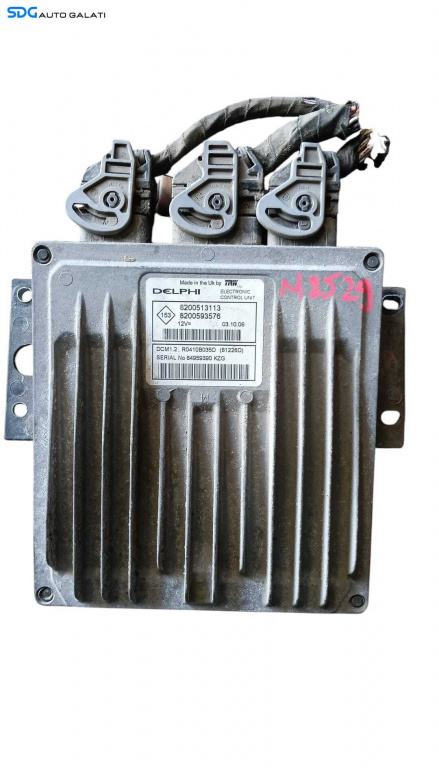 ECU Calculator Motor Dacia Logan 1 1.5 DCI 2004 - 2012 Cod 8200513113 8200593576 [M8530]