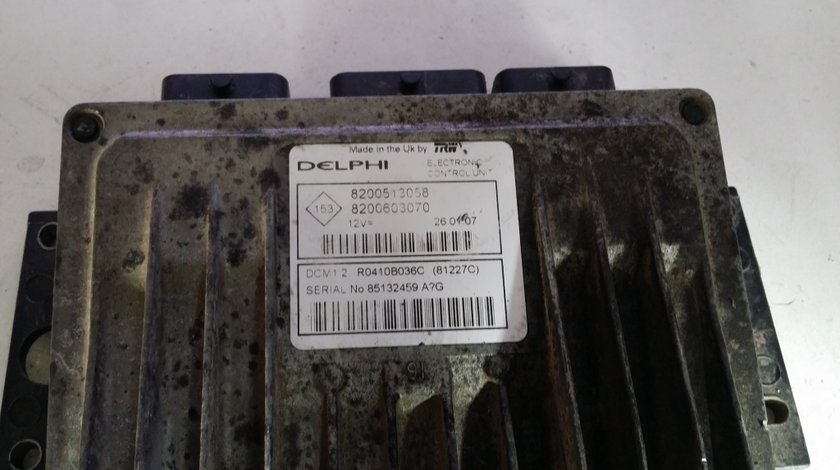 ECU Calculator motor Dacia Logan 1.5 dci 8200513058 ,