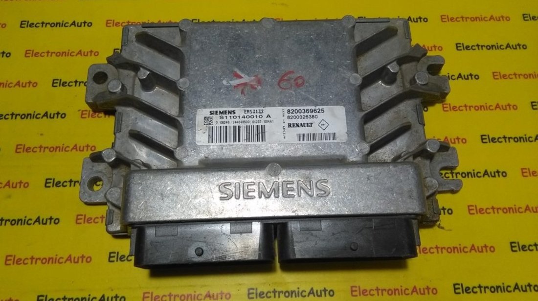 ECU Calculator motor Dacia Logan 1.6 8200369625, S110140010A