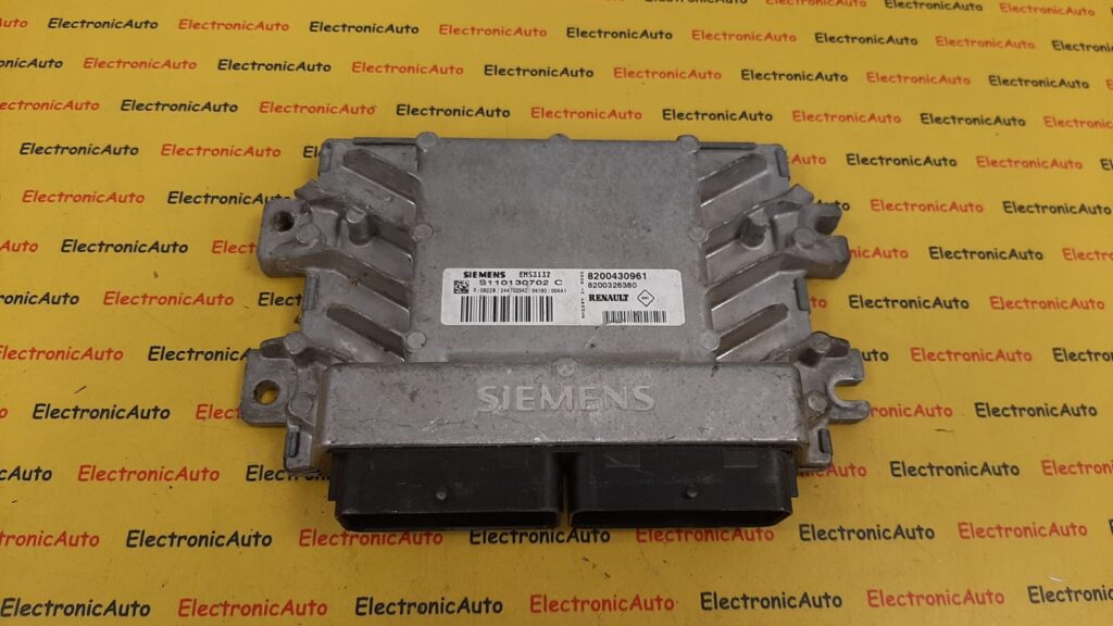ECU Calculator motor Dacia Logan, S110130702C, 8200430961, 8200326380,