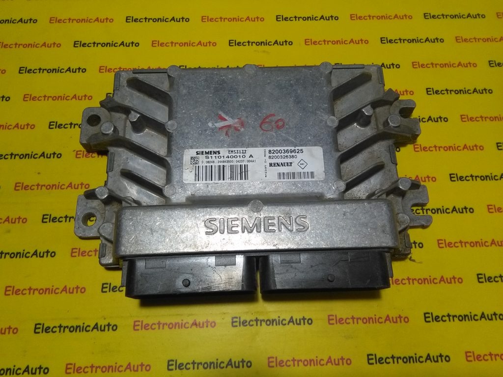 ECU Calculator motor Dacia Logan, S110140010A, 8200369625, 8200326380,