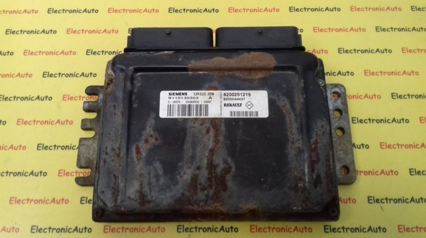 ECU Calculator Motor Dacia Solenza 1.4, S110130303A, 8200251219, 8200044437