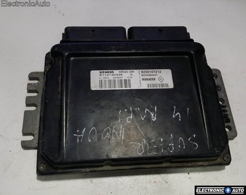 ECU Calculator motor Dacia Super nova 1.4 S110130338A 8200107212, 8200044437,