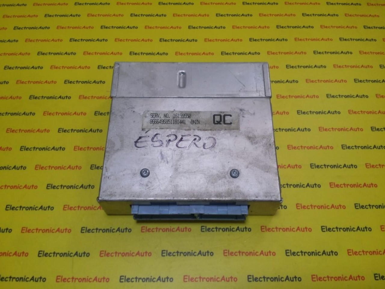 ECU Calculator Motor Daewoo, 16214229, BNZN