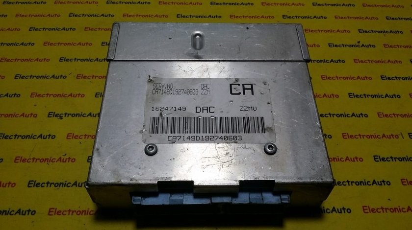 ECU Calculator motor Daewoo Lnaos 1.5 16247149 DAC