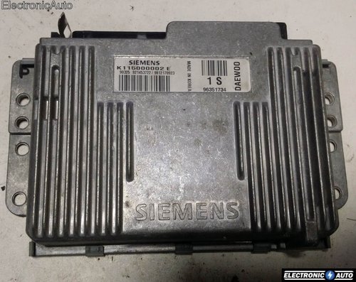 ECU Calculator motor Daewoo Matiz K115000002E, 96351734