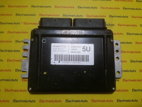 ECU Calculator motor Daewoo Matiz S010012001E0, 96291050