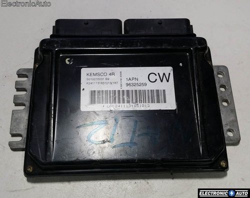 ECU Calculator motor Daewoo Matiz S010016031 B9 1APN 96325259 CW
