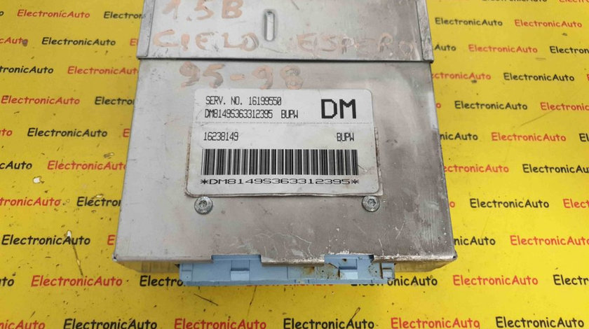 ECU Calculator motor Daewoo Nexia 1.5, 16199550 DM, BUPW