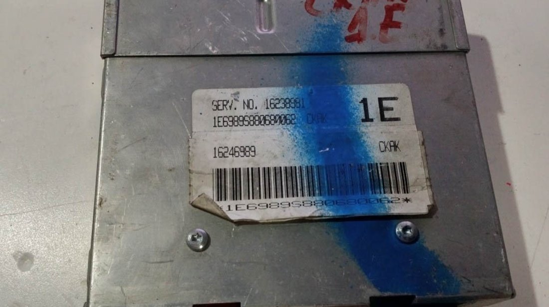 ECU Calculator motor Daewoo Nubira 1.8 16238981 1E CKAK