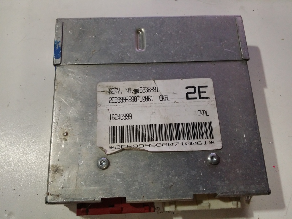 ECU Calculator motor Daewoo Nubira 16238981 CKAL