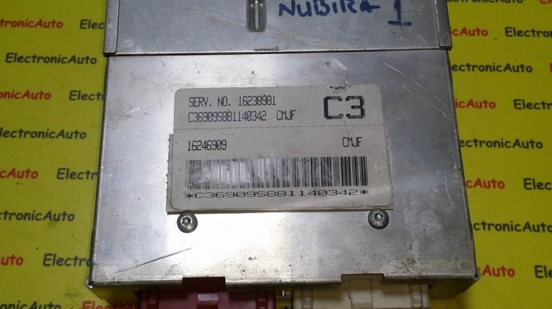 ECU Calculator motor Daewoo Nubira 2.0 16238981 CMJF