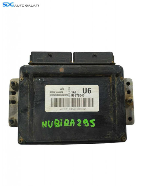 ECU Calculator Motor Daewoo Nubira 2 1.6 1997 - 2005 Cod S010016006D2 96378045 [LR1215]