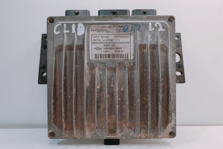 ECU Calculator Motor Delphi 8200212351 / 8200129063 Renault Clio 2 [1998 - 2005]