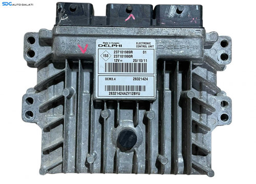 ECU Calculator Motor Delphi Renault Kangoo 2 1.5 dCi 2008 - 2017 Cod 237101989R 237101990R [LR0067] ...