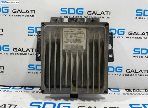 ECU Calculator Motor Delphi Renault Megane 2 1.5 dCi 2002 - 2008 Cod 8200334419 8200414354 [L4267]