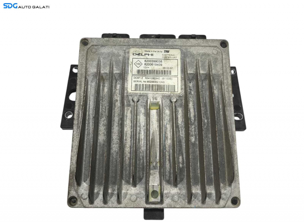 ECU Calculator Motor Delphi Renault Scenic 2 1.5 dCi 2003 - 2009 Cod 8200399038 8200619409 [LR1621] [LR1622]