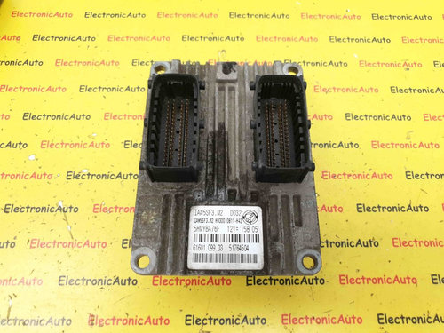 ECU Calculator Motor Fiat ,Alfa Romeo, Lancia, 51764504, IAW 5SF3.M2, 6160109903