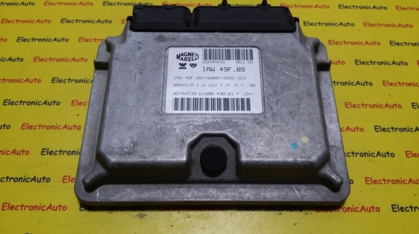 ECU Calculator motor Fiat Bravo 1.6 IAW 49F.B9, 46744739