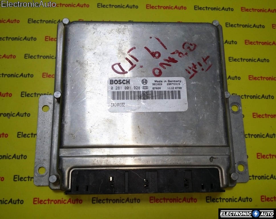 ECU Calculator motor Fiat Bravo 1.9JTD 0281001928