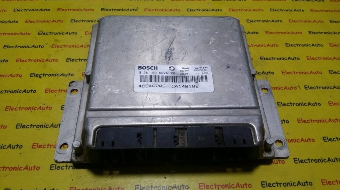 ECU Calculator motor Fiat Bravo 1.9JTD 0281001928, 46546205