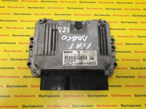 ECU Calculator Motor Fiat Doblo 1.6JTD, 0281017006, 51884540