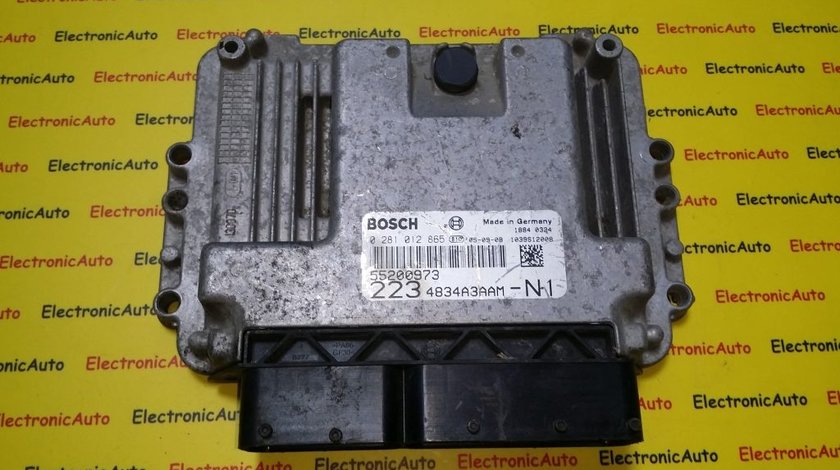 ECU Calculator motor Fiat Doblo 1.9JTD 0281012865, 55206075