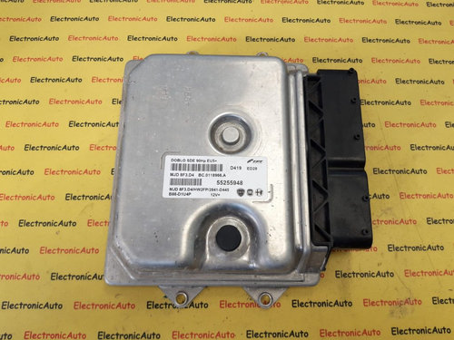 ECU Calculator motor Fiat Doblo 55255948, MJD8F3D4
