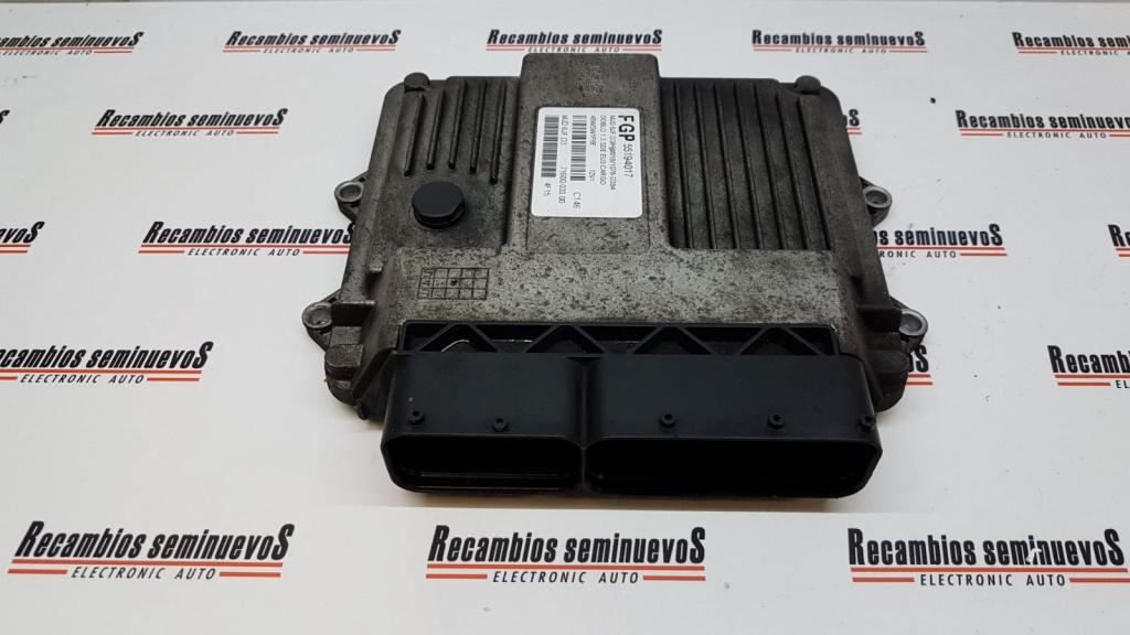 ECU Calculator Motor FIAT DOBLO 7160003300, 55194017, MJD6JFD3, HW01D,