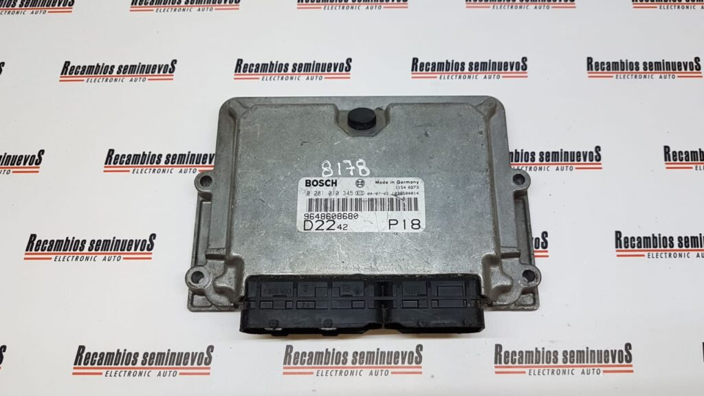ECU Calculator Motor FIAT DUCATO, 0281010345, 9648608680,