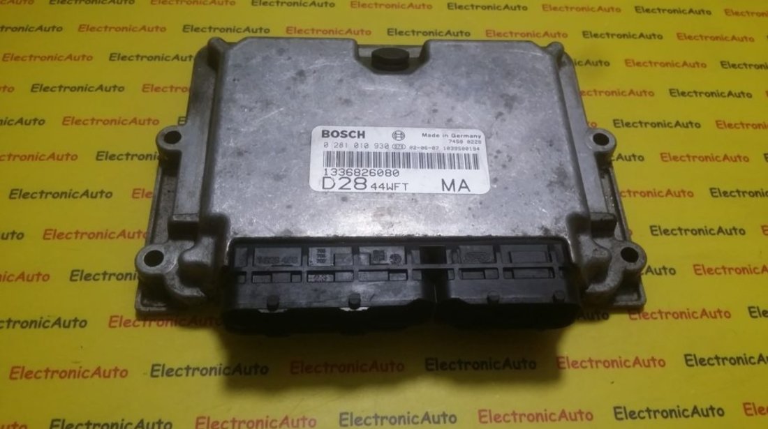 ECU Calculator motor Fiat Ducato 0281010930, 1336826080