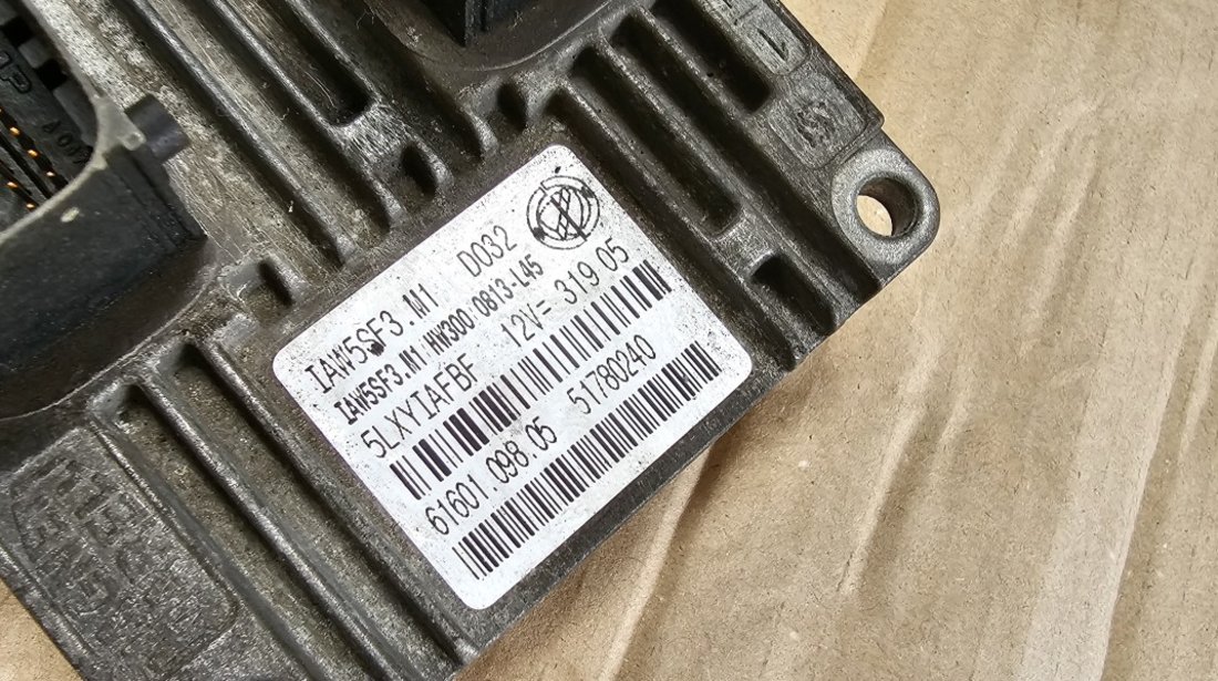 ECU Calculator motor Fiat Grande Punto 1.2 benzina 2006 2007 2008 2009