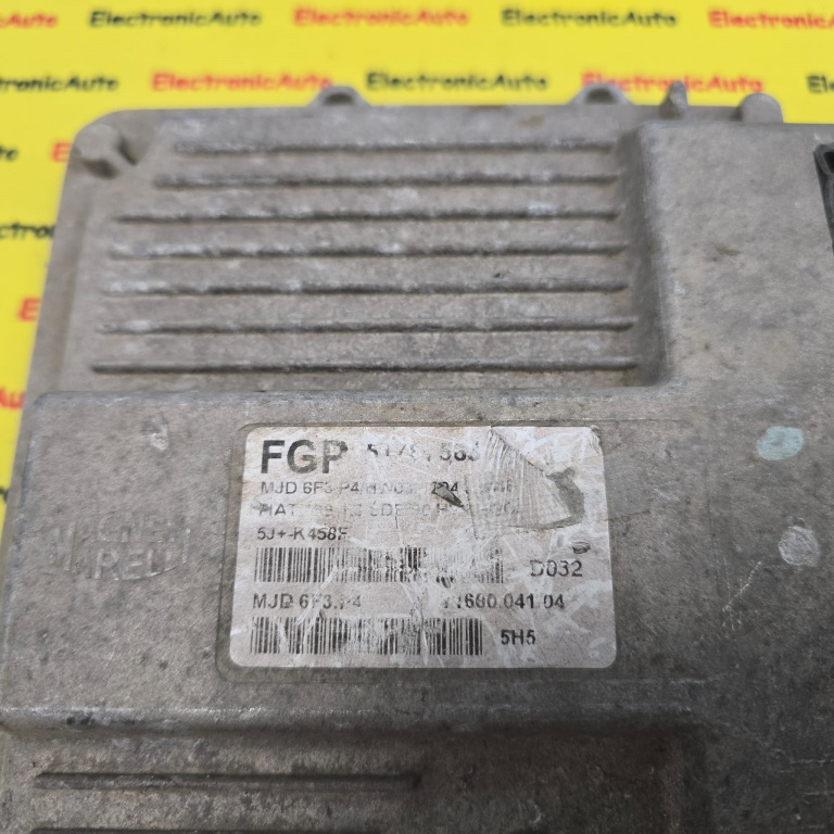 ECU Calculator motor Fiat Grande Punto 1.3JTD 51781563, HW03P, 7160004104,