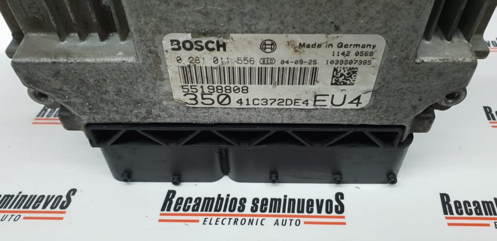ECU Calculator Motor FIAT IDEA, 0281011556, 55198808,