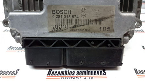 ECU Calculator Motor FIAT LINEA, 0281015574, 51901467,