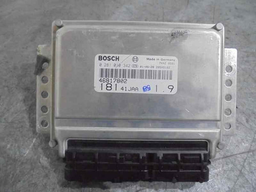 ECU Calculator motor Fiat Marea, 0281010342, 46817802,
