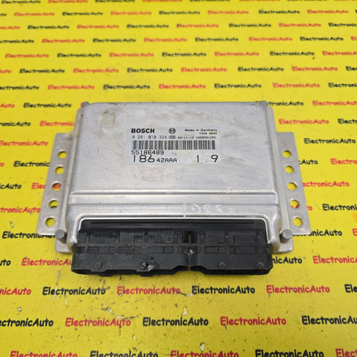 ECU Calculator motor Fiat Multipla 1.9JTD 0281010334, 55186489,
