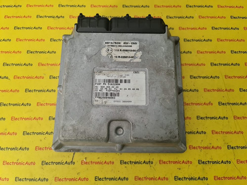 ECU Calculator motor FIAT MULTIPLA, 51822894, 4100149, 5D03B000A9, EDMB63, P38FM40304,