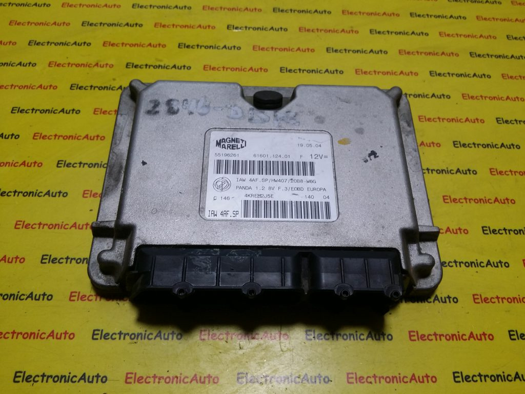 ECU Calculator motor Fiat Panda 1.2 55196261, IAW 4AF.SP