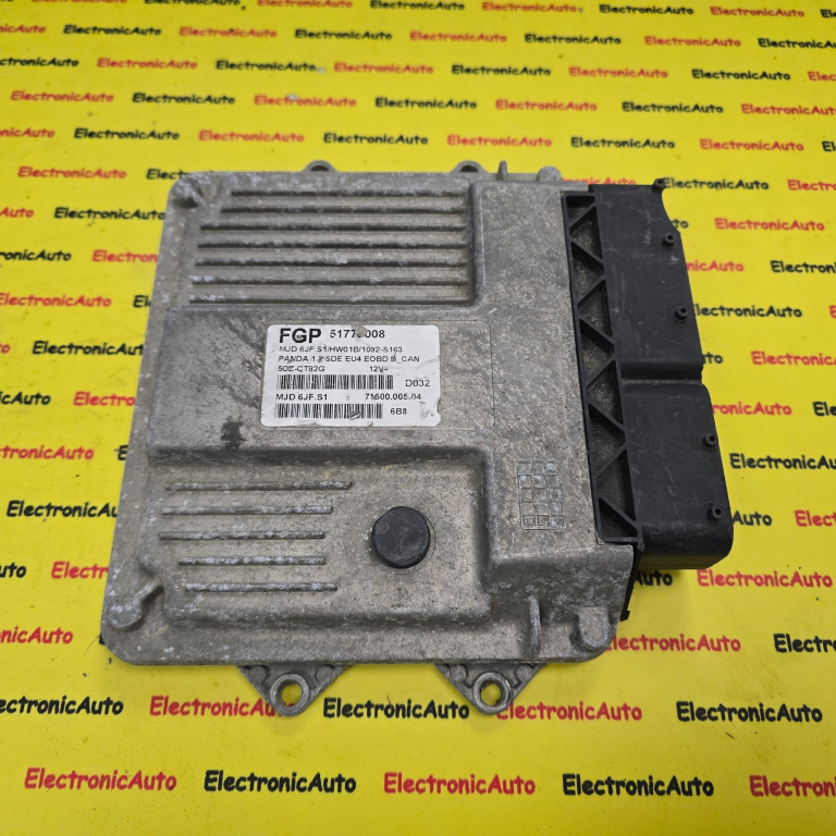ECU Calculator Motor Fiat Panda 1.3 JTD, 51775008, 7160000504,