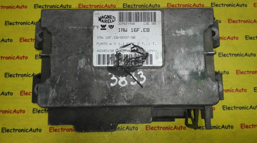 ECU Calculator motor Fiat Punto 1.1 46545150, IAW 16F.EB, 6160210201