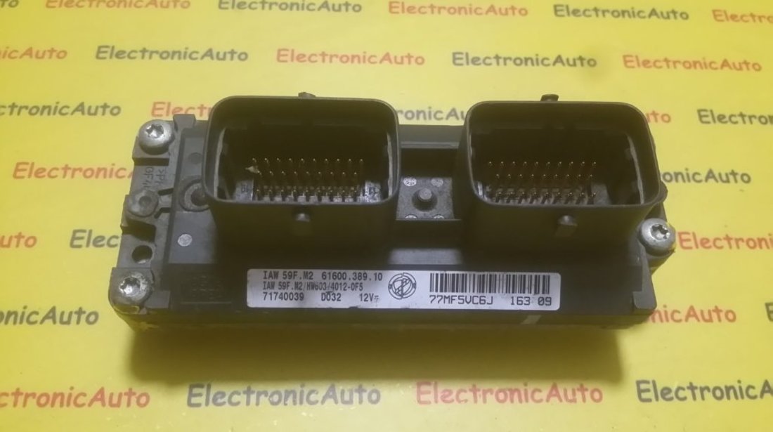 ECU Calculator motor Fiat Punto 1.2 71740039, IAW59FM2