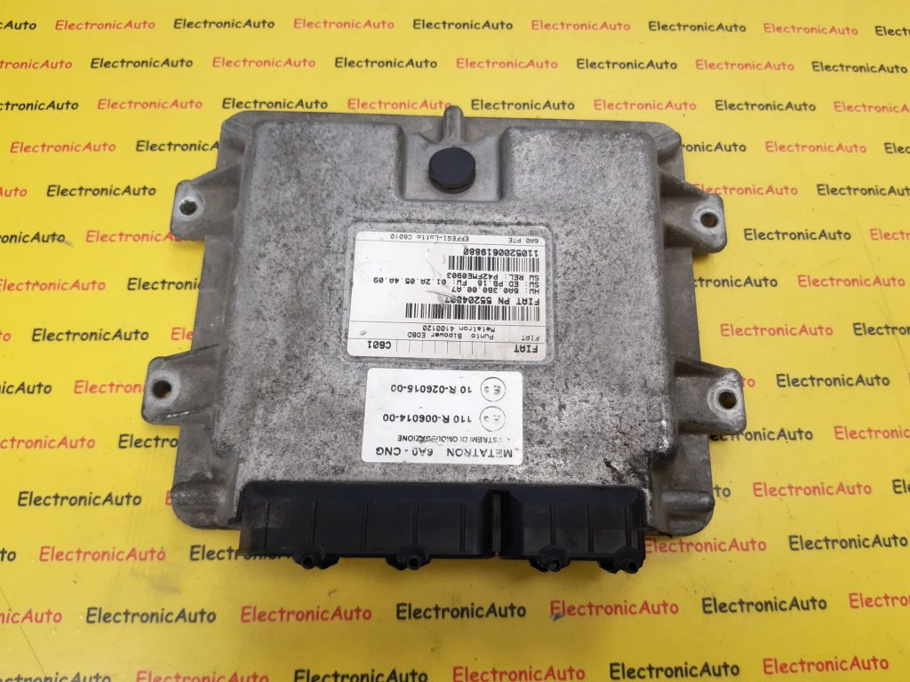 ECU Calculator motor Fiat Punto, 55204807, 4100120,